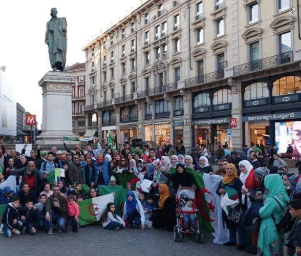 الجالية الجزائرية في ايطاليا