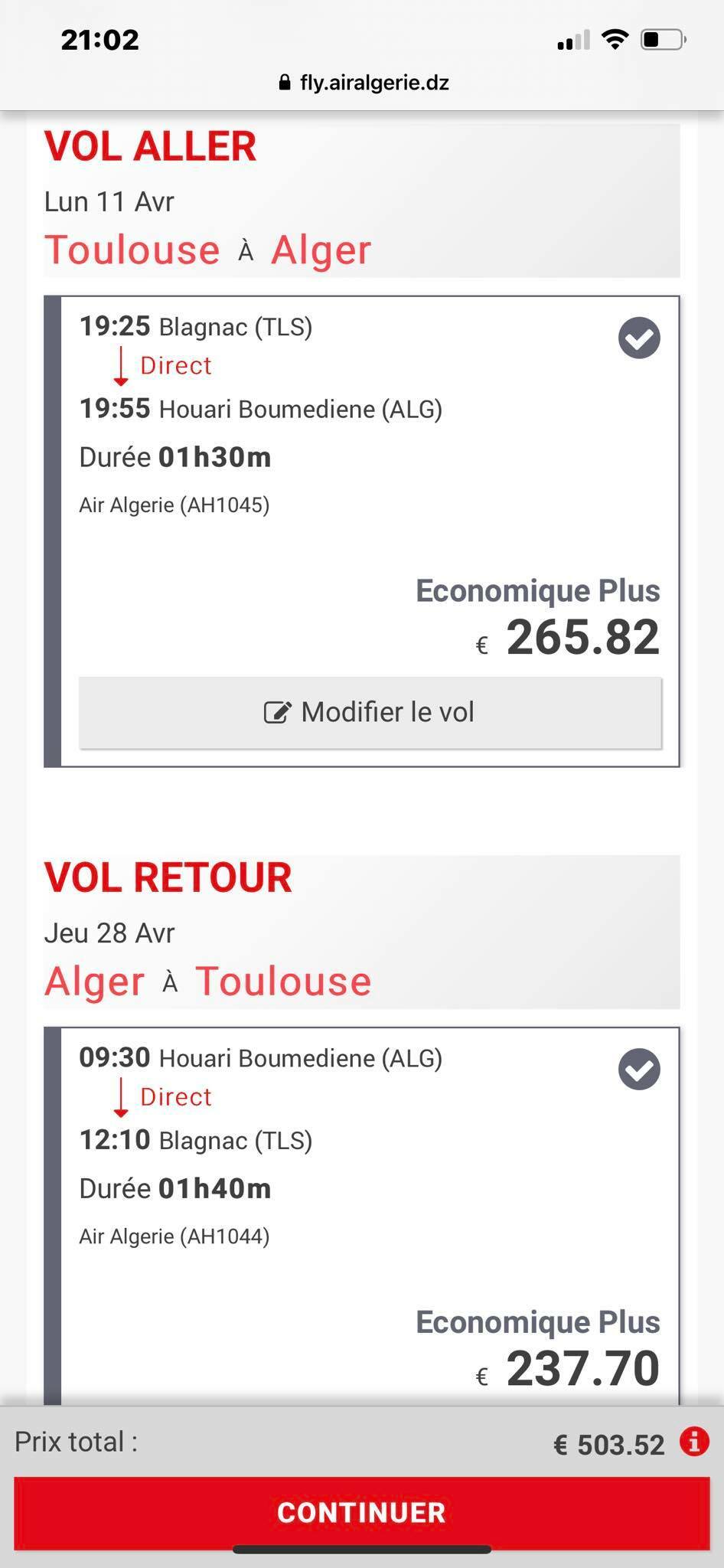 أسعار الرحلات من فرنسا 2022 تولوز