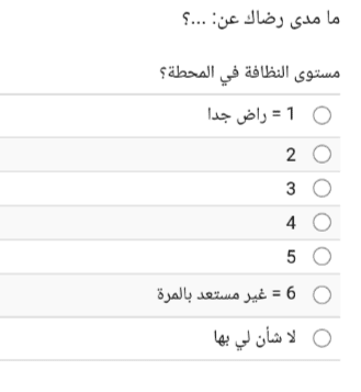 استمارة استبيان مطار فرانكفورت