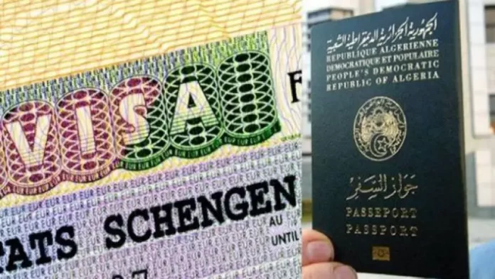 تأشيرة شنغن للجزائريين