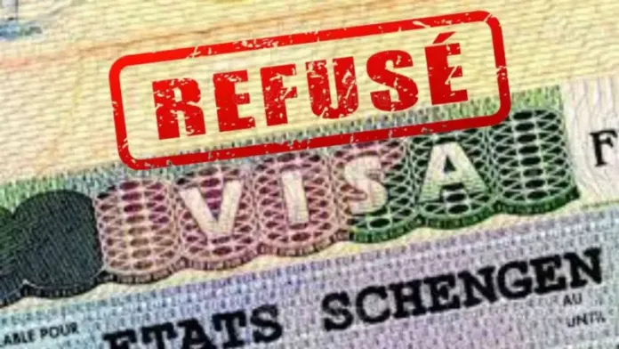 رفض التأشيرة