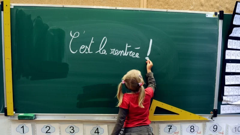 الدخول المدرسي في فرنسا