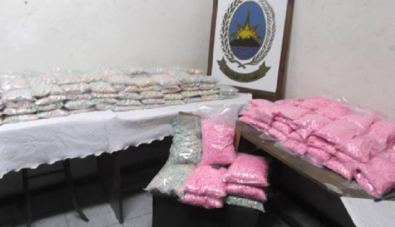 حجز كمية معتبر من المهلوسات بــ رحلة ألميريا